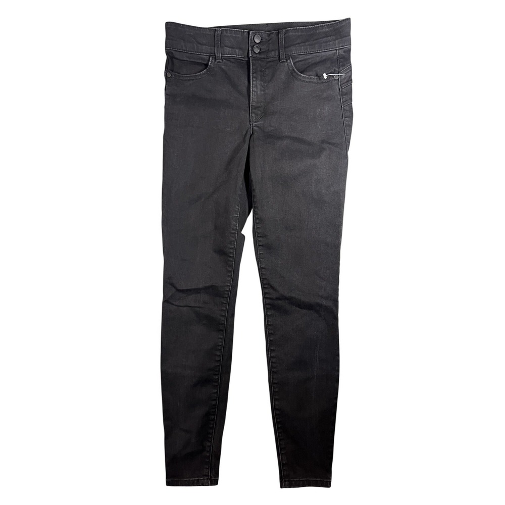 Candie's Women's Black Skinny Jeans Size 7 / 28W High Rise‎ Stretch Denim